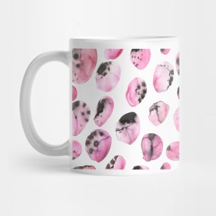 watercolor polka dots seamless pattern Mug